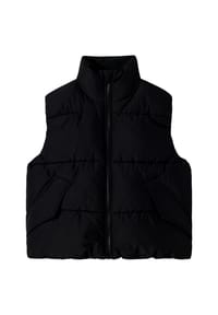 name it® - Weste MOLE Steppweste - schwarz
