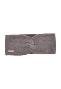SEEBERGER - Cashmere Stirnband  mit Knotendetail 17325-0 - 10 BLACK