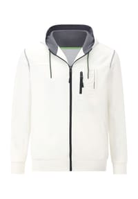JAN VANDERSTORM - Sweatjacke FINNDOR - weiß