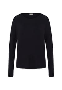 HANRO - Longsleeve Yoga - black beauty
