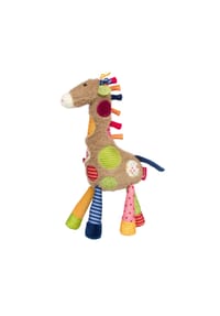 sigikid® - Kuscheltier Patchwork Sweety ,  für Babys und Kinder - blau