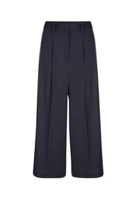 Alba Moda - Culotte Hose mit weitem Beinverlauf - marine