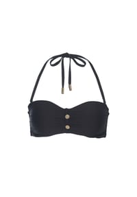JOOP! - Bügel-Bikini-Top Solid Gold Deco - schwarz