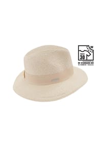 SEEBERGER - Fedora Hut, Emblem, für Damen - 9915 COL. 9310 LI
