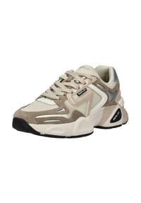 REPLAY - Lederimitat/Mesh Sneaker - Beige