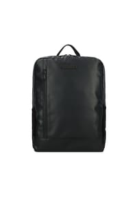 GREEN BURRY Upcycled Tarpaulin - Upcycled Tarpaulin Daypack 39.5 cm Laptopfach - black