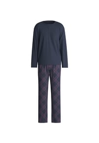 CALIDA - Herren Pyjama, lang Relax Comfy - dark sapphire