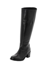 sheego - Weitschaftstiefel - schwarz