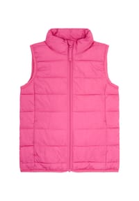 MANGUUN - Steppweste, Stehkragen, Reflektierend, für Kinder - 1 DAZZLING BLUE 18