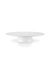 eva solo - Legio Nova Tortenteller, Porzellan, Weiß, 34.5 cm - Weiß