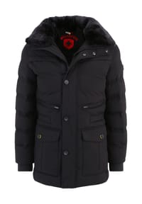 WELLENSTEYN - Funktionsjacke "Casino", Stehkragen, Reißverschluss, für Herren - SCHWARZ