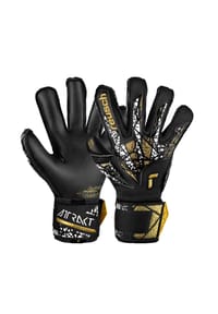 reusch - Torwarthandschuh Attrakt Gold X Evolution Cut Finger Support mit Evolution Cut - 7740 black/gold/white/black