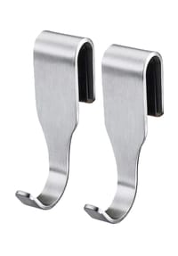 GEFU® Küchenleisten-Haken, 2-teilig - SMARTLINE - SILBER