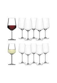 SPIEGELAU - Rot- und Weißweingläser Style 12er Set STYLE - transparent