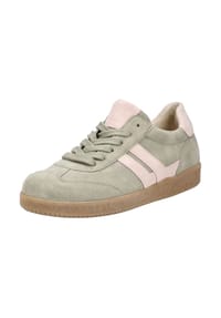 Gabor® - Veloursleder Sneaker - DENIM/PANNA/PUDER