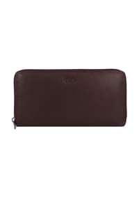 mano Donna Giulia - Donna Giulia Geldbörse Leder 20 cm - cognac