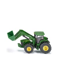 siku - Farmer Traktor "John Deere mit Frontlader" - GRÜN