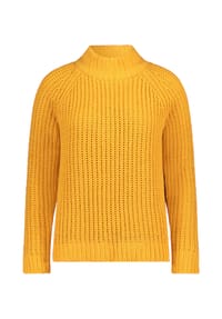 CARTOON - Strickpullover mit Stehkragen - Orange