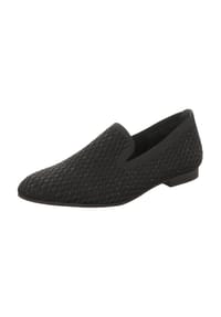 Gabor® - Slipper, Leder, Strass, für Damen - SCHWARZ (GLITTER)