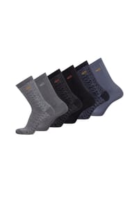 camel active - Socken im 6er-Pack - Mehrfarbig