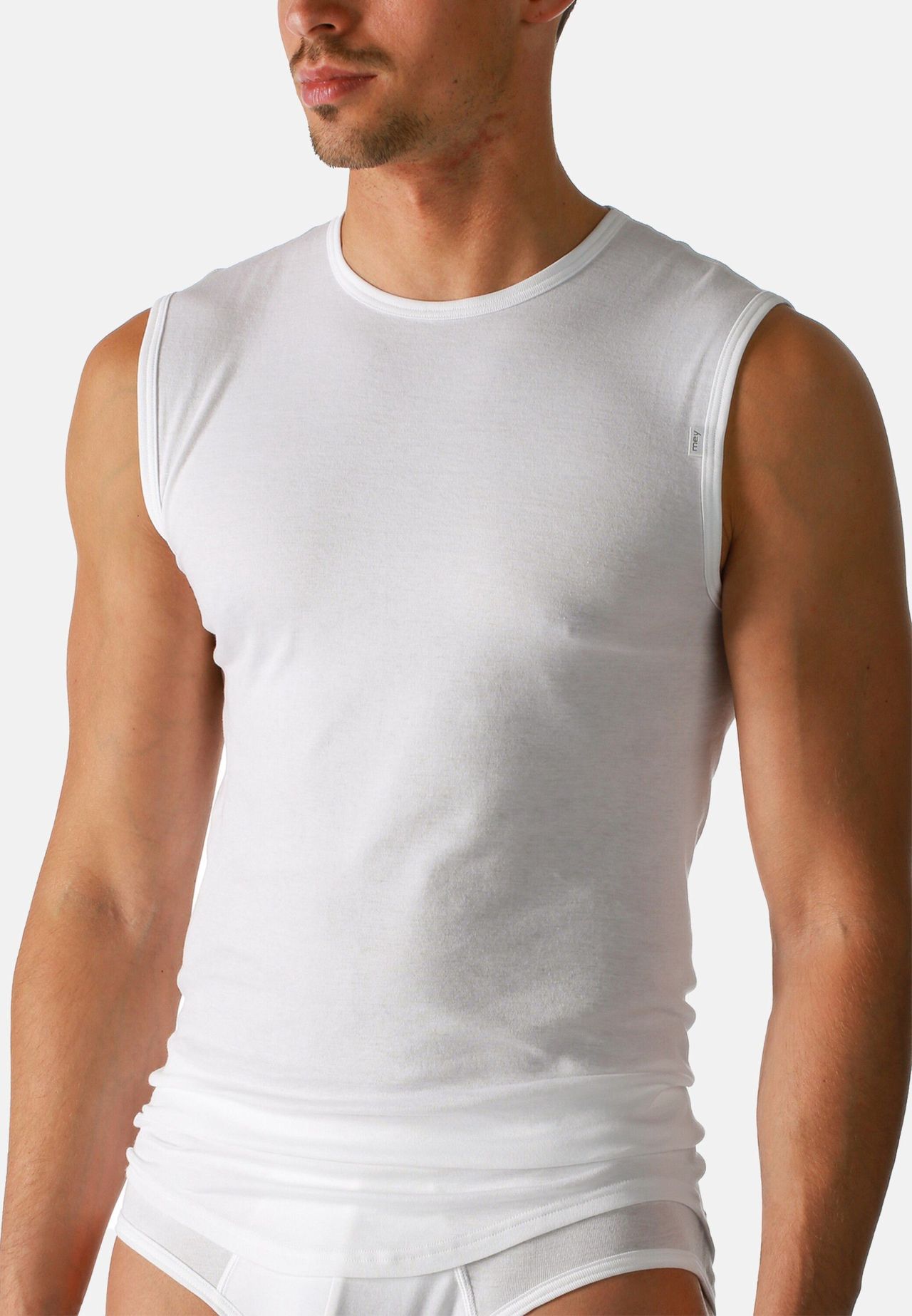 mey Noblesse Unterhemd, äRmellos, FüR Herren, Weiß, 7