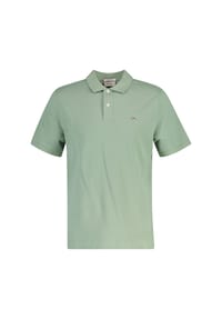GANT - Herren Poloshirt - REGULAR SHIELD, Kurzarm, Knopfleiste, Pique, Stickerei - Anthrazit