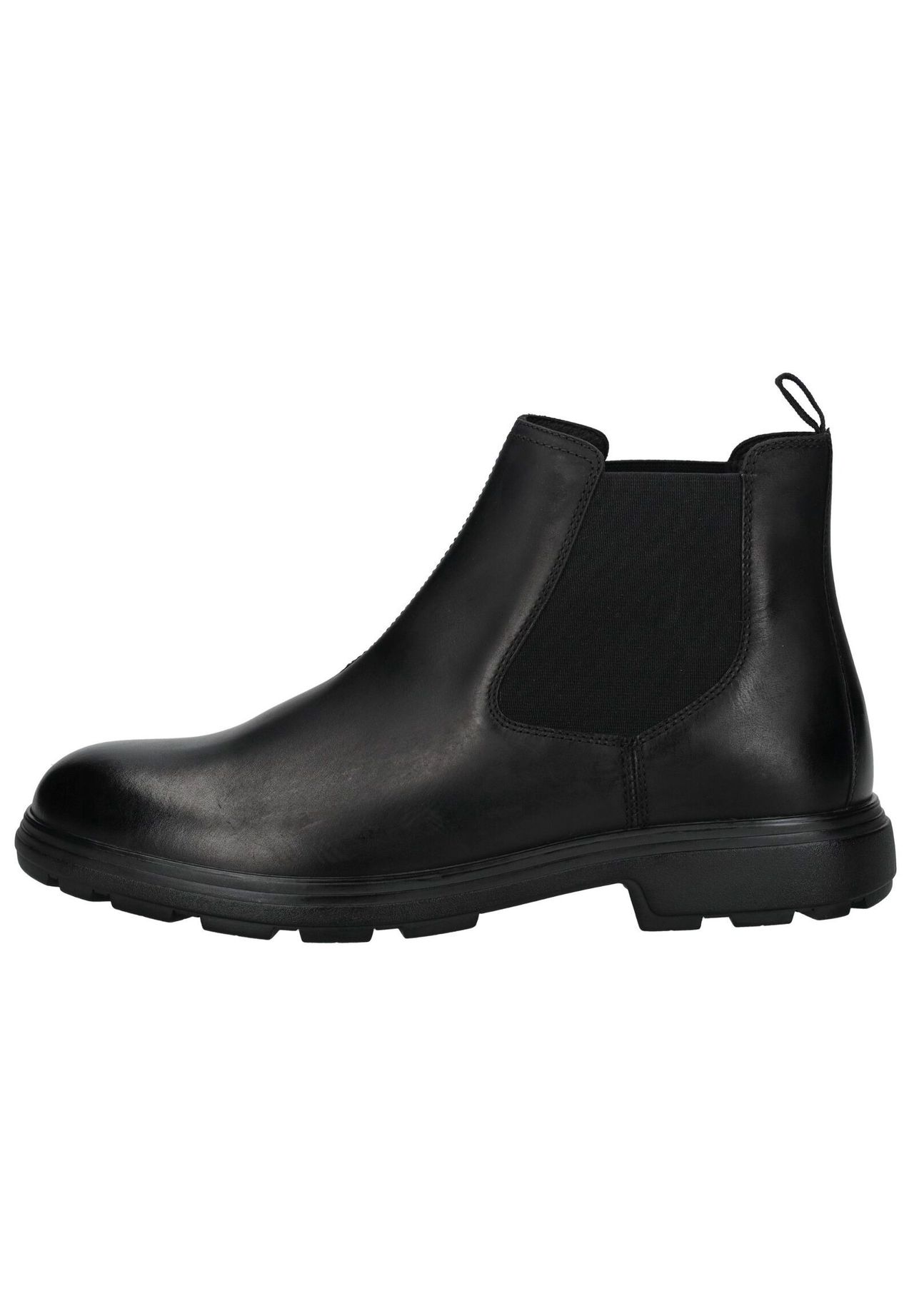 Geox Chelsea Boots, Leder, FüR Herren, Schwarz, 41