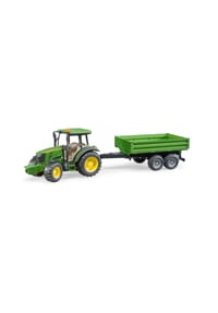 bruder® - Spielzeugauto Landwirtschaft John Deere 5115M, mit Bordwandanhänger, Traktor - mehrfarbig