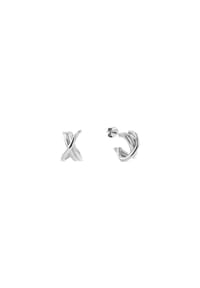 TOMMY HILFIGER NAUTICAL KNOT - Damen Ohrstecker, Edelstahl - SILBER