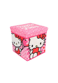 COFI - Hello Kitty Aufbewahrungsbox mit Sitzfunktion und Stauraum 30 × 30 × - Pink 30x30x30 cm