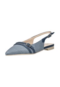 NeroGiardini - Leder/Textil Ballerinas - Blau