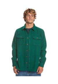 QUIKSILVER - Hemd Salterhill - grün