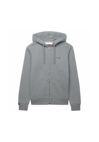 Superdry. - Herren Sweatjacke - Essential Logo Zip Hoodie, Kapuze, einfarbig - Dunkelblau