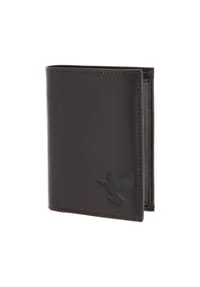 oxmox® Leather - Leather Geldbörse RFID Schutz Leder 13 cm - braun-circle bloom