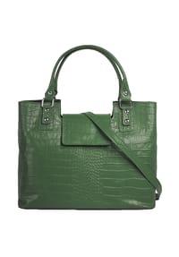 Cluty - Handtasche Echt Leder, Made In Italy - beige