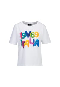 19V69 ITALIA - T-Shirt BELLARA BALLOONS - White