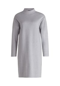 BETTY BARCLAY - Strickkleid mit Stehkragen - Light Silver Melange