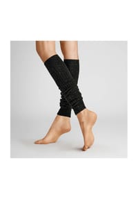 Hudson - Stulpen "Winter Rib", Woll-Anteil, Rippmusterung, für Damen - 0005 BLACK