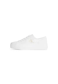 Calvin Klein Jeans - Sneaker "Vulc Flatform Low", Baumwolle, für Damen - TRIPLE BRIGHT WH