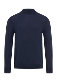 GALERIA essentials - Wollpullover, Stehkragen, für Herren - 1 B85 ANTHRA MELAN