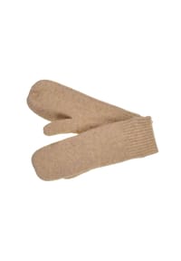 SEEBERGER - Fäustlinge, Rippbündchen, für Damen - 10 BLACK
