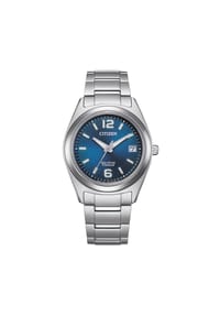 CITIZEN® SUPER TITANIUM - Damenuhr - SILBER/BLAU