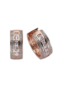 CELESTA® - Damen Creolen, 925er Silber - roségold