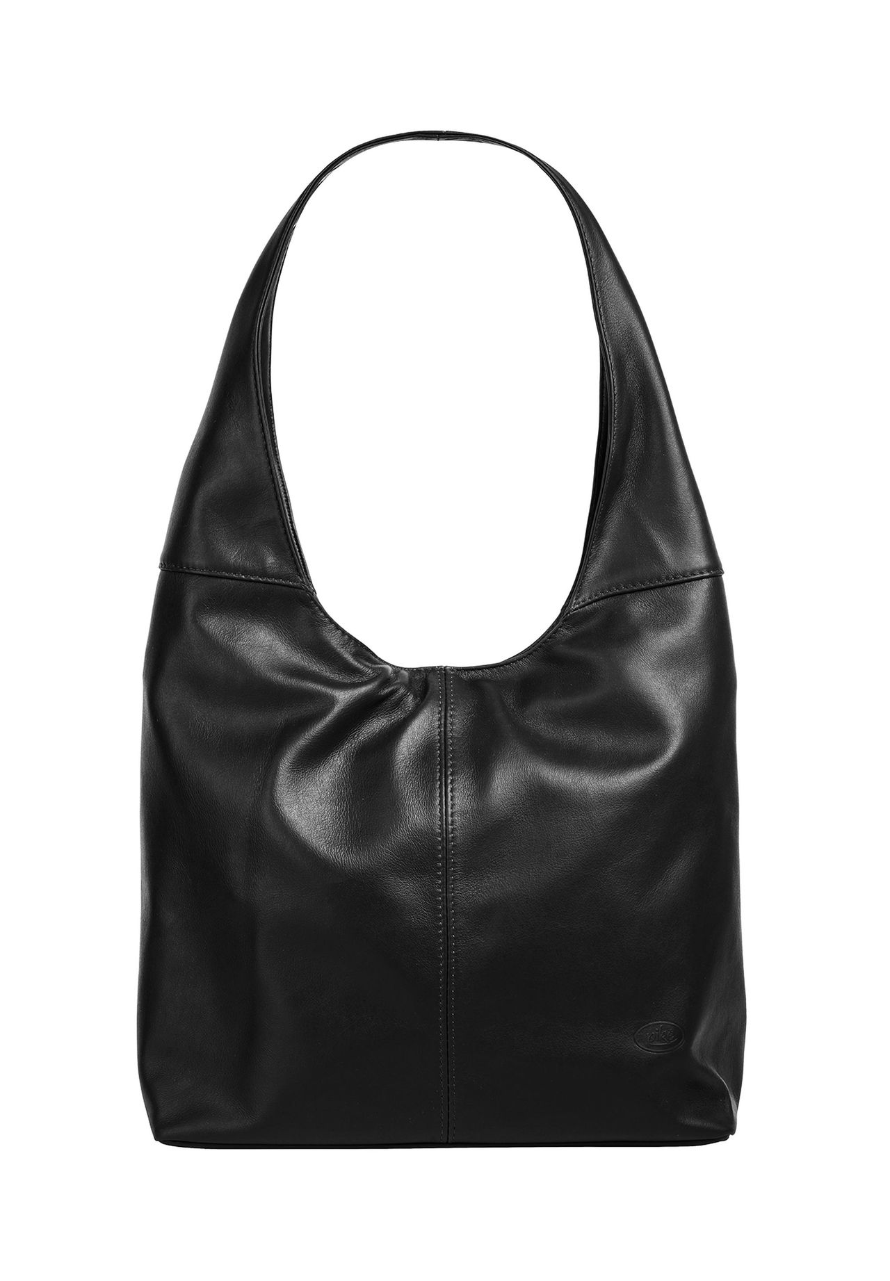 Piké Shopper Damen Aus Echtem Leder – Made In Italy, 39x26x15 Cm, Mit Reißverschluss, Braun