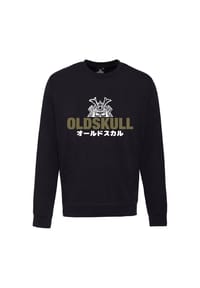 OLDSKULL - Sweatshirt mit einzigartigem Oldskull-Print - Black