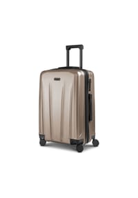 POLICE New York - New York 4 Rollen Trolley M 62 cm mit Dehnfalte - black