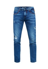 RUSTY NEAL® - Jeanshose MINO in klassischem Look - Black Used