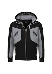 Rock Creek - Softshelljacke Softshell Windbreaker - Schwarz