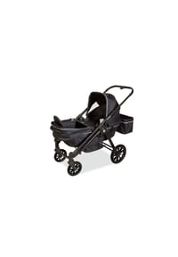 Pinolino® - 2-in-1 Kinder- und Bollerwagen 'Cubi' - schwarz matt
