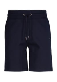 GANT - Herren Sweatshorts - REGULAR SHIELD, Jogging Pants, kurz, Cotton-Mix, Logo - Schwarz